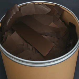 Bulk exposed NDT x-ray films purchased for silver recovery and recycling at Saidi Gold & Mining refinery