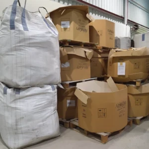 Bulk medical x-ray films purchased for silver recovery and recycling at Saidi Gold & Mining refinery