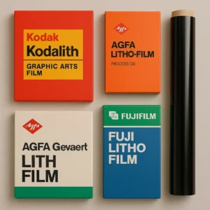 Expired lithographic films purchased for silver recovery and recycling at Saidi Gold & Mining refinery
