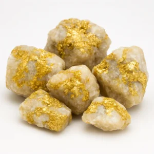 Raw gold ore purchased for refining and gold recovery at Saidi Gold & Mining refinery
