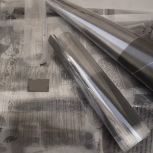 Lithographic film negatives purchased for silver recovery and recycling at Saidi Gold & Mining refinery