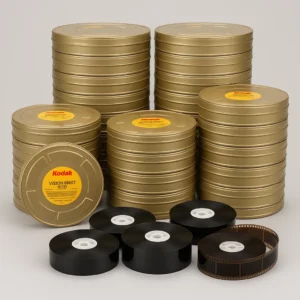 Motion picture films purchased for silver recovery and recycling at Saidi Gold & Mining refinery