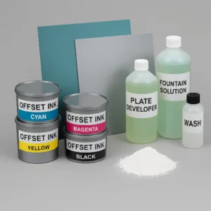 Printing press consumables purchased in bulk by Saidi Gold & Mining for recycling and recovery